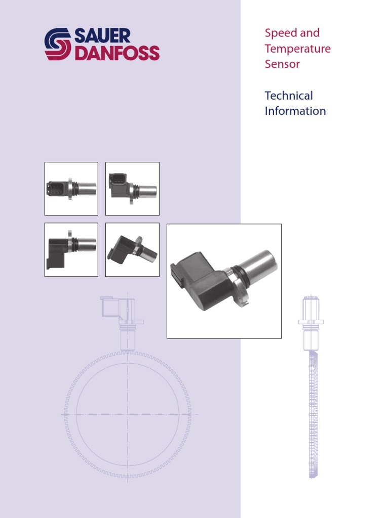 Technical Information: Speed and Temperature Sensor | PDF | Sensor ...
