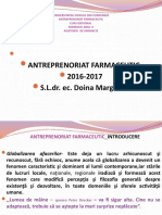 Antreprenoriat 2017 2018