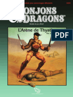 D&D Module DDA1 L'Arène de Thyatis V2