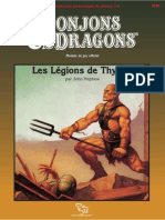 D&D Module DDA2 Les Légions de Thyatis