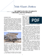 History of Ship'S Static Stability Criteria Development: Fig. 1. Building of Vessel On Island Arwad, Syria