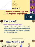 Session 5: Different Forms of Yoga and The Topmost Yoga System