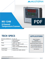 Tech Specs: 8channel Temperaturescanner