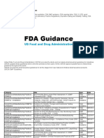 USFDA Guidelines For Pharmaceuticals