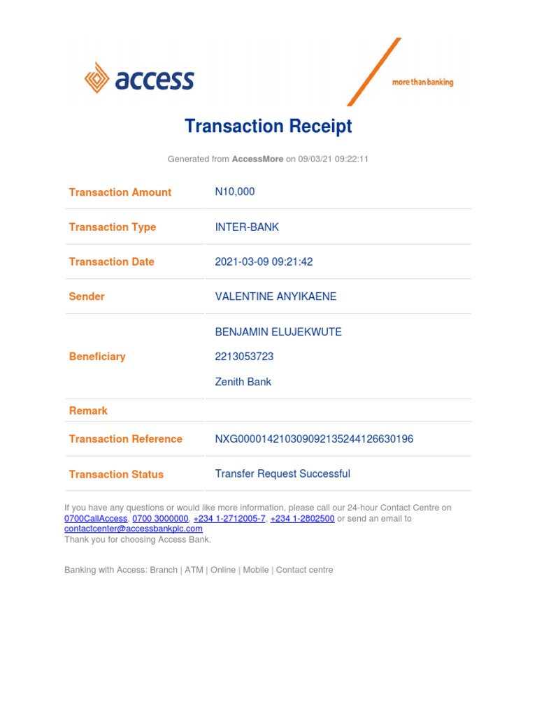 Transaction Receipt | PDF