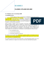 Chapitre 3 Les FDF Utilisés en UBD