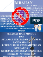 Untuk Menjaga Ketertiban Ibadah, Pastikan Anda Telah Men-Silent / Menonaktifkan Telepon Selular / HP Anda Hingga Ibadah Selesai