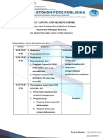 Rundown Acara Kunjungan (LPM Kinerja Fe)