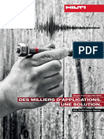 Goujon D Ancrage Hilti HST3 DES MILLIERS D APPLICATIONS. UNE SOLUTION. Hilti. Performance. Fiabilité.