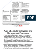 Free IATF Audit Checklist For Manufacturing Processes