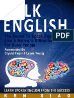 Talk English_ The Secret To Speak English Like A Native In 6 Months For Busy People, Learn Spoken English From The Success