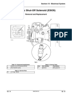 Electric Shut-Off Solenoid (ESOS) : Section 10 - Electrical System