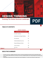 Design Thinking: Evolving The Global Business Landscape
