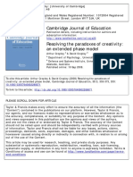 Cambridge Journal of Education: To Cite This Article: Arthur Cropley & David Cropley (2008) Resolving The Paradoxes of