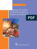 Increasing The Success of Minority Students in Science and Technology 2006