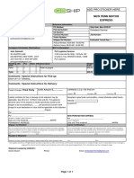 Bill of Lading for Pallet of Grapple Shipped from PA to NY