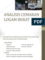 Analisis Cemaran Logam Berat