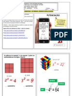 Potenciação 6º Ano - 10 Semana