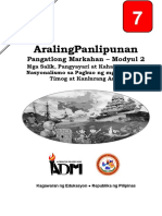 Aralingpanlipunan: Pangatlong Markahan - Modyul 2