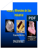 Rocas y Minerales de Uso Industrial