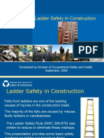 Ladder Safety in Construction: Developed by Division of Occupational Safety and Health September, 2009