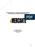 Implementacion Iso 22000 - Haccp-Inocuidad Alimentaria Mercante. Sas 250719