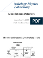 Miscellaneous Detectors: November 11, 2003 Prof. Tsi-Chian Chao