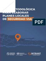 Guia Metodologica Para Elaborar Planes Locales de Seguridad Vial 1