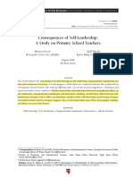 Consequences of Self-Leadership: A Study On Primary School Teachers