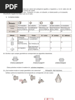 Poliedros y Volumen Matematicas 5°