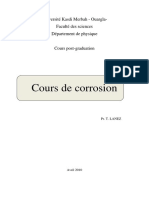 Cours de Corrosion