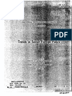 05.02 - National Intelligence Estimate No. 11-9-62 Entitled Trends in Soviet Foreign Policy