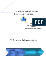 El Proceso Administrativo Direccion y Control