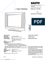 SERVICE MANUAL Colour Television: Model No. CT21KS2