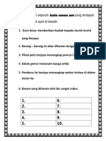 Latihan Kata Nama Am