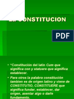 3o.LA CONSTITUCION