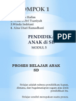 Pendidikan Anak Di SD KB 1 2 3 4