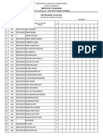 Absensi Siswa 2012-2013