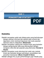 K1-Pengertian Statistik