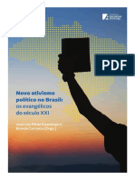Livro Novo Ativismo Político No Brasil Os Evangélicos Do Século XXI
