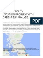 Solving Facility Location Problem With Greenfield Analysis - Anylogistix Supply Chain Optimization Software