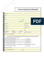 Ficha de Cadastro de Fornecedor Magikjc