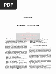 Harley Davidson Dynaglide 91-98 Repair Manual