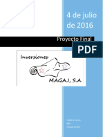 Inversiones Magaj, S.A