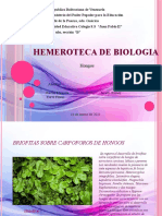 Hemeroteca de Biologia