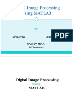 Digital Image Processing Using MATLAB: J.Nageswara Rao, M.Veerraju, Mca 2 Year