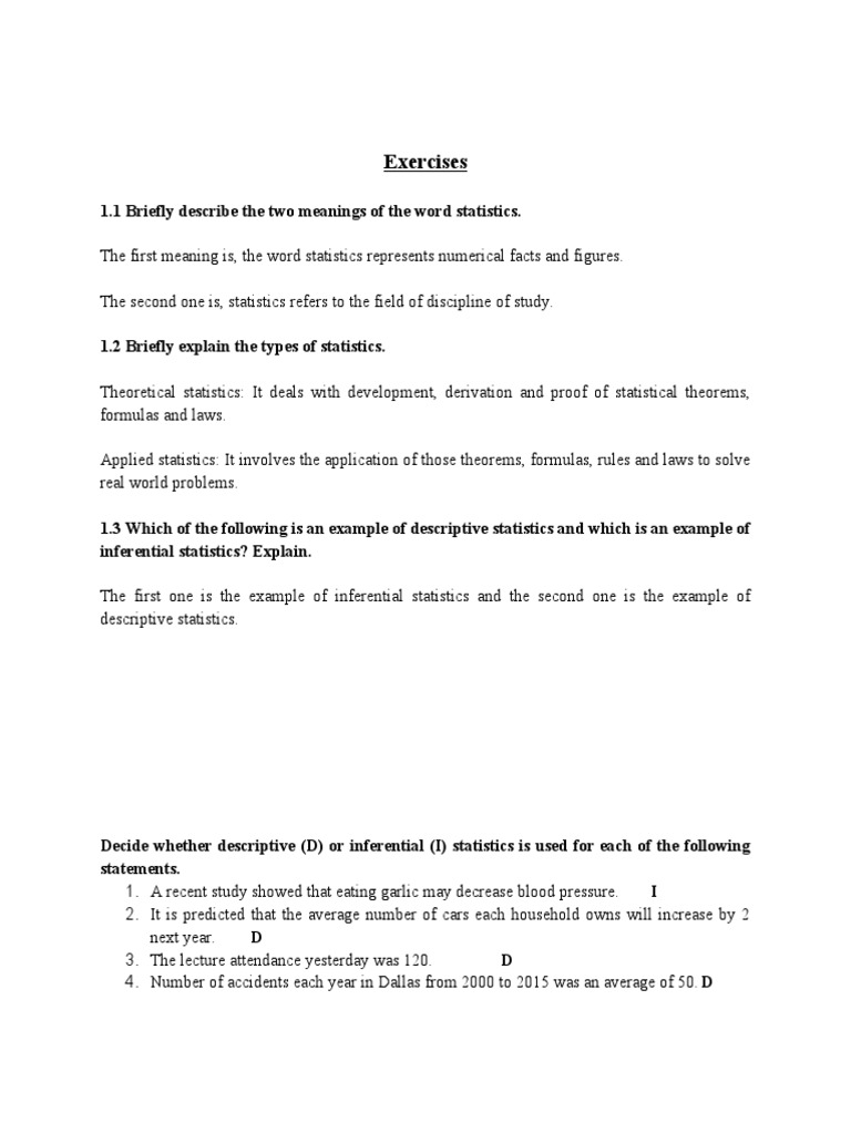 Statistics Pdf Level Of Measurement Statistics
