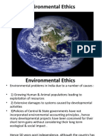 Environmental Ethics Lecture 4