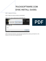 Install CAT ET2019C Heavy Truck Software Guide