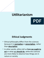 Lecture 2 B Utilitarianism
